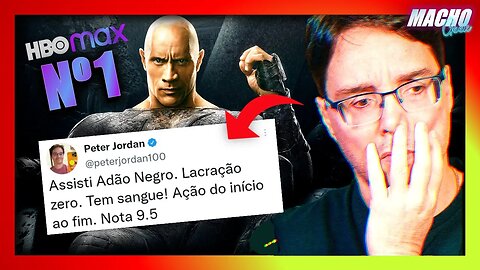 EI NERD TINHA RAZÃO? ADÃO NEGRO É O MAIS ASSISTIDO NA HBO!