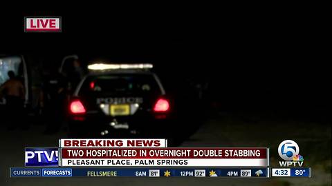 2 hospitalized after overnight stabbing in Palm Springs