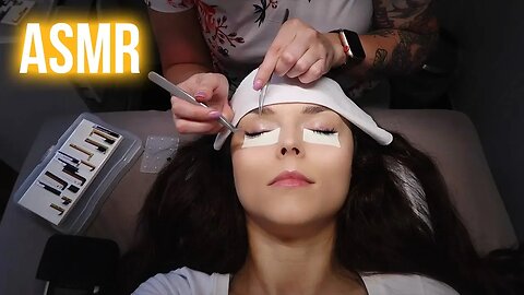 ASMR // Lash Extension -- Whisper Ramble -- Tattoo Story & My ASMR Experiences