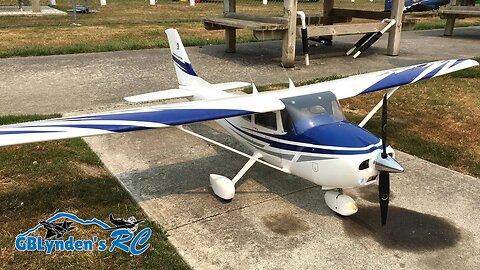 Top Flite Cessna 182 Skylane RC Plane Scale Flight With A Few Tricks