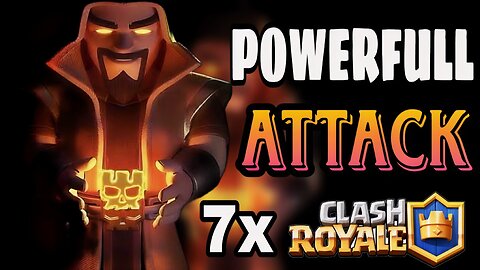 "Wizard + Mega Knight: A Powerful 7 Elixir Attack in Clash Royale"