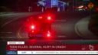 1 dead, several injured in Carlsbad wreck