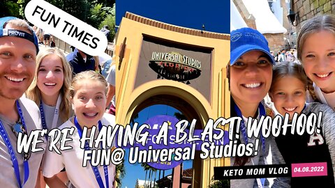 FUN DAY BEGINS! Off To Universal Studio! So Excited! | Keto Mom Vlog