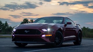 AT NIGHT: 2019 Ford Mustang GT - Interior and Exterior Lighting Overview