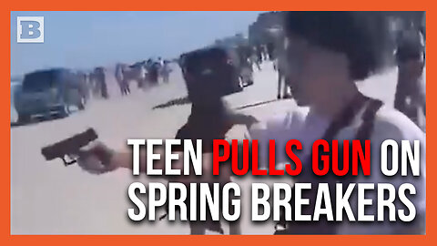 Teenager Pulls Gun on Spring Breakers on Florida Beach, Immediately Gets Swarmed by Police