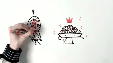 A História da PIZZA🍕 (por Draw My Life en Español)