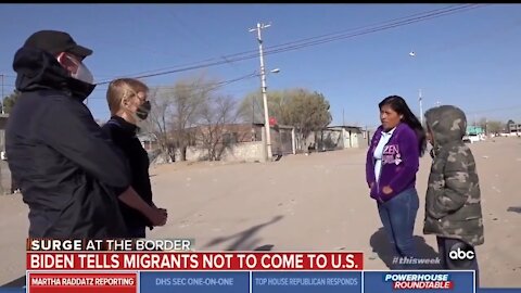 Migrant: Biden Promised That We Could Cross Border