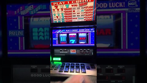 $1000 PER SPIN on this Las Vegas slot machine! 🎰