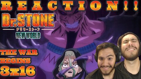 It All Went Wrong: Dr. Stone 3x16 REACTION!!! "Total War"