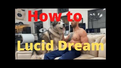 Andrew Tate Explains How to Lucid Dream