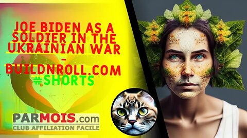 Joe Biden as a Soldier in the Ukrainian War - BuildNRoll.com #shorts