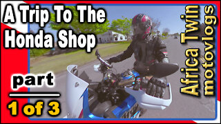 Trip To The Honda Shop - 1 of 3 - Andes v3 Jacket - Africa Twin motovlog - Oregon - Adventure Bike