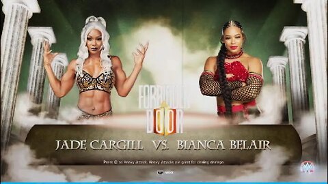 WWE X AEW Jade Cargill vs Bianca Belair