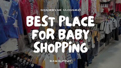 My First Vlog at Rumble | Best Place for Baby Shopping |