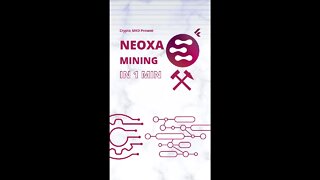start mining neoxa in less than one minute⛏😀 #shorts
