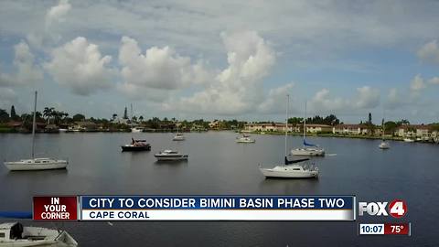 Phase II of the Bimini Basin Development Project is underway.