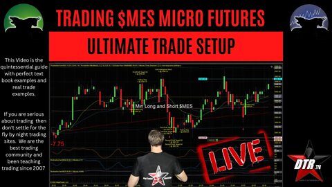 Trading Micro Futures. The perfect trade set up to watch for. BEST METHOD