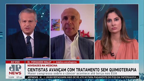 Cientistas avançam com tratamento sem quimioterapia para pacientes com câncer; Dr. Maluf analisa