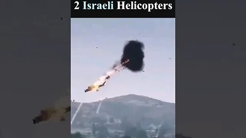 Hamas Shot down 2 Israeli Helicopters #israel #palestine #gaza #israelunderfire #shorts