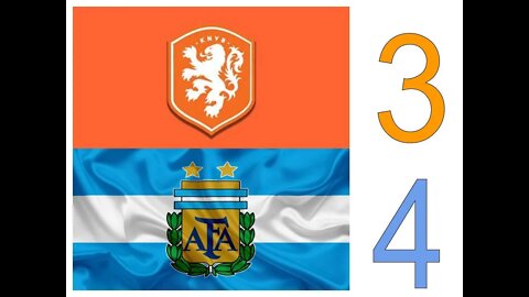 WORLD CUP 2022 ARG vs NED 4-3 PKs