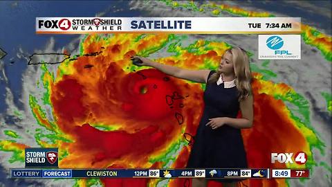 Hurricane Maria Update: Tuesday 8AM