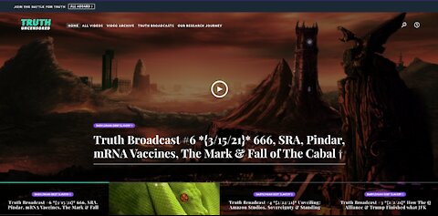 Truth Broadcast #6 *{3/18/21}* Pt. 3: 666, SRA, Pindar, Vaccines, The Mark & The Fall of The Cabal †