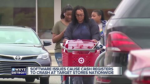 Target registers crash nationwide due to software issues
