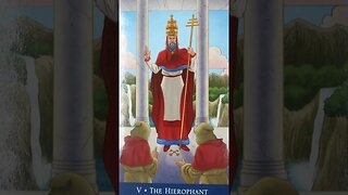 The Hierophant in a love reading #tarot #fortunetelling #tarotreader