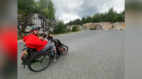 Ontario Man Hand-Cycling Across Canada | September 7, 2023 | Micah Quinn | Bridge City News
