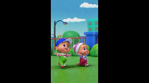 Rain Rain Go Away, Baby Cartoon #shorts #nurseryrhymes #juniorsquad