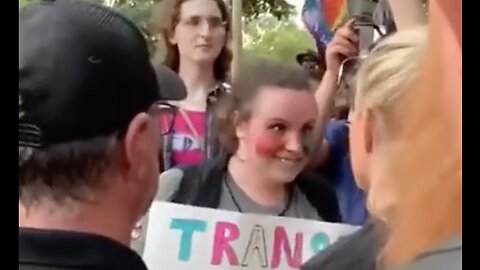Trans Activist with Demonic Presence Goes Crazy