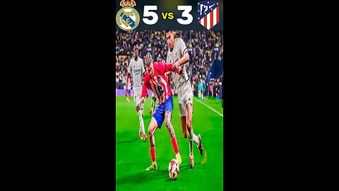 REAL MADRID VS ATLETICO MADRID 5-3 HIGHLIGHTS FINAL DIB7 SPORT #football