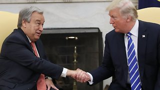 President Trump's Meeting With The Head Of The UN Could Get Awkward