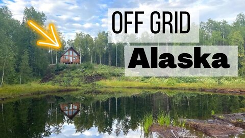 1st FULL Day at our Off Grid ALASKA Cabin!😍 || 7 Day Trip || Exploring our New Homestead with You!