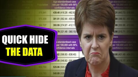 Nicola Sturgeon & SNP To Censor Future Rona Data So It Can't Be Used Against Them