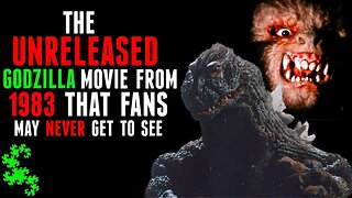 The UNFINISHED Godzilla Movie From 1983 - WOLFMAN vs Godzilla!