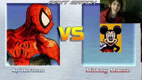 Spider Man VS Mickey Mouse The Disney Mascot In An Epic Battle In MUGEN Video Game With Commentary