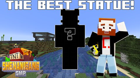 FINISH THE BEST STATUE EVER MADE IN THE HISTORY OF MINECRAFT! - Shenanigang SMP