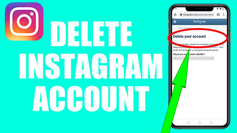 How to Delete Instagram Account Permanently | Delete Instagram Account Tutorial (2022)