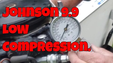 Johnson 9.9 Compression Test & Tear Down. #outboards #compressiontest