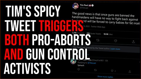 Tim Posts Spicy Tweet Pissing Off Feminists And Gun Control Activists