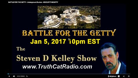 BATTLE FOR THE GETTY - Underground Bunker - # OCCUPY THE GETTY @Steven D Kelley