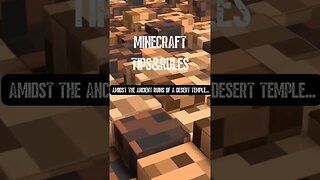 Minecraft Tips and Rules | EP 25 | #shorts #minecraft #shortvideo #minecraftshorts #short