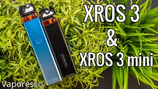 Vaporesso XROS 3 & XROS 3 mini