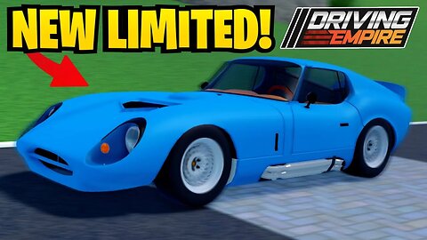 NEW Limited + Update in ROBLOX Driving Empire