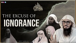 #NEW | EXCUSE OF IGNORANCE | العذر بالجهل | Al-Shaykh Al-Imām Ahmad Musa Jibrīl, خالد الفليج, Fawzan