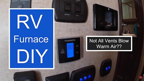 RV Furnace DIY | RV Furnace Not Blowing Hot Air | RV Furnace Tips & Tricks | RV Heating Duct Replace