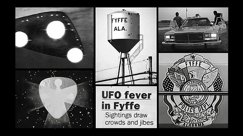Eyewitness accounts and media coverage of the 1989 UFO sightings in Fyffe, Alabama