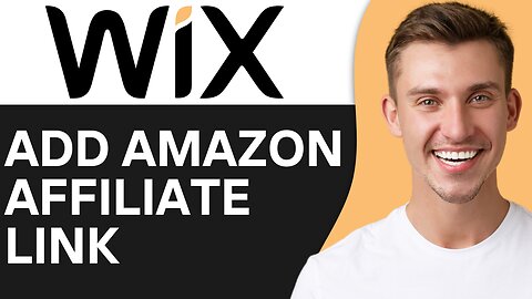 HOW TO ADD AMAZON AFFILIATE LINK TO MY WIX WEBSITE