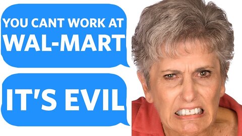 Entitled Mother tries to FORCE me to QUIT Working at WAL-MART - Reddit Podcast